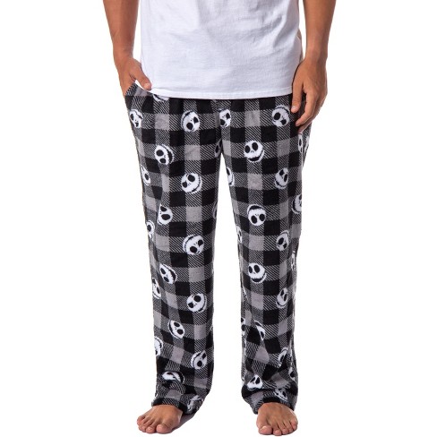 Disney Women's Jogger Pants - Black and White Plaid - Walt Disney World