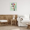 Stupell Industries Witchy Halloween Bookshelf Framed Giclee Art - 3 of 4