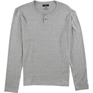 Alfani Mens Solid Henley Shirt - 1 of 1
