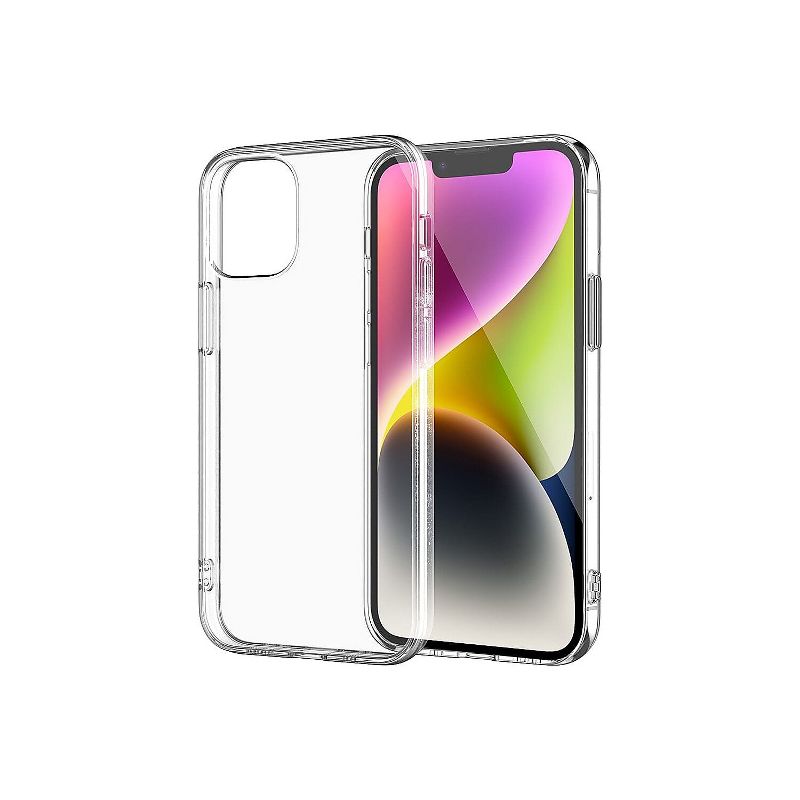 SaharaCase Hybrid-Flex Hard Shell Case for Apple iPhone 14 Clear (CP00316), 5 of 8