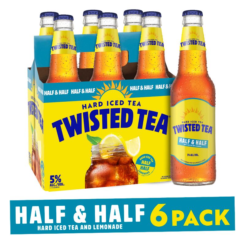 Twisted Tea Half &#38; Half Hard Iced Tea - 6pk/12 fl oz Bottles, 4 of 10