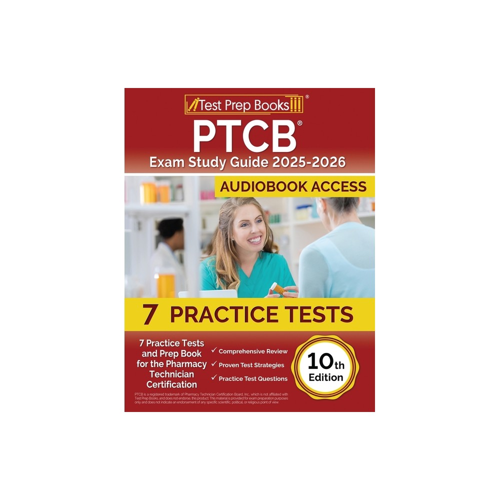 PTCB Exam Study Guide 2025-2026 - by Lydia Morrison (Paperback)