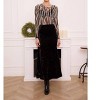 Women's VELOUR SKIRT - CHOKLATE PARIS - image 4 of 4