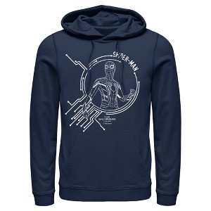 Men's Marvel Spider-Man: No Way Home Tech Pull Over Hoodie - 1 of 4