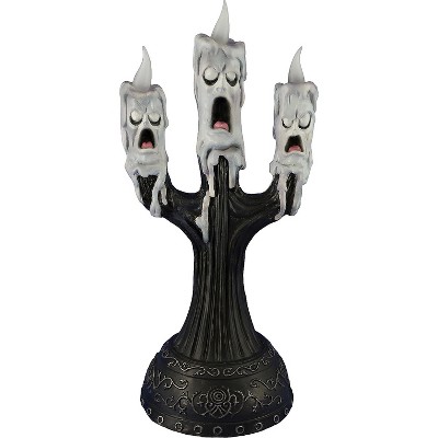Halloween Express 15 in Light-Up Animated Candle Decoration