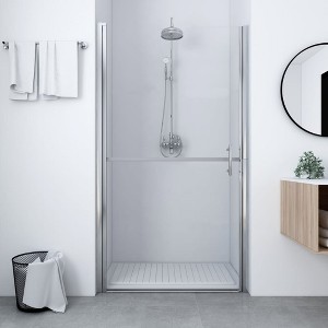 VidaXL Shower Door Tempered Glass 31.9 in.x76.8 in. - 1 of 4