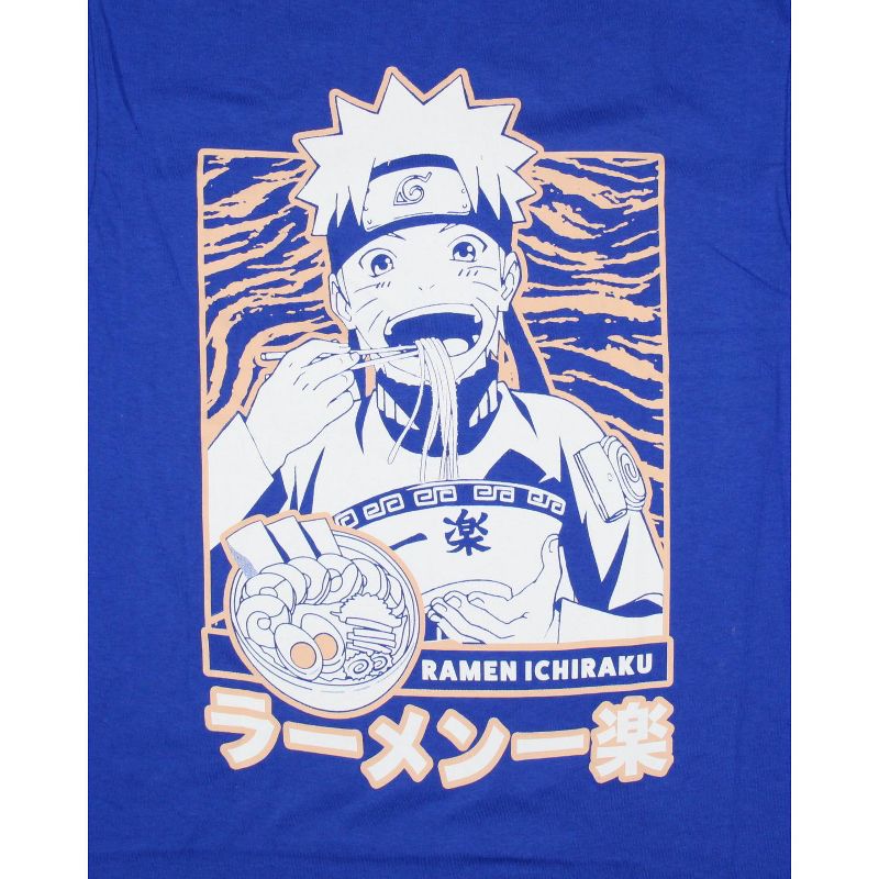 Naruto Shippuden Mens' Ramen Ichiraku Poster Style Anime Graphic T-Shirt Adult, 2 of 4