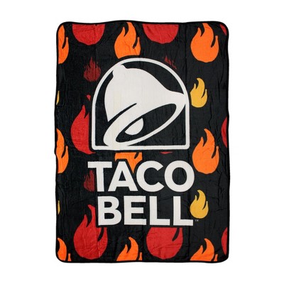 Just Funky Taco Bell Logo 45 x 60 Inch Fleece Throw Blanket