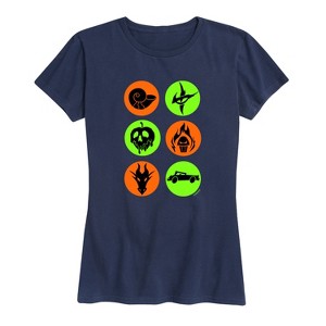 Women's - Disney Villains - Villian Symbols Short Sleeve Graphic T-Shirt - 1 of 4