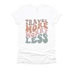 Simply Sage Market Travel More Worry Less Short Sleeve Tee - 2XL - White - 2 of 4