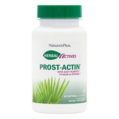 ProstActin Herbal Actives Formula by Nature's Plus  -  60 Softgel