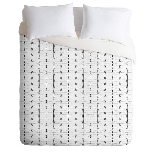 Black and best sale white bedding target