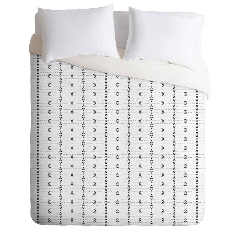 Holli Zollinger French Geometric Stripe Comforter Set - Deny Designs, 1 of 9