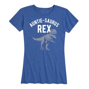Women's - Instant Message - Auntie-Saurus Short Sleeve Graphic T-Shirt - 1 of 4