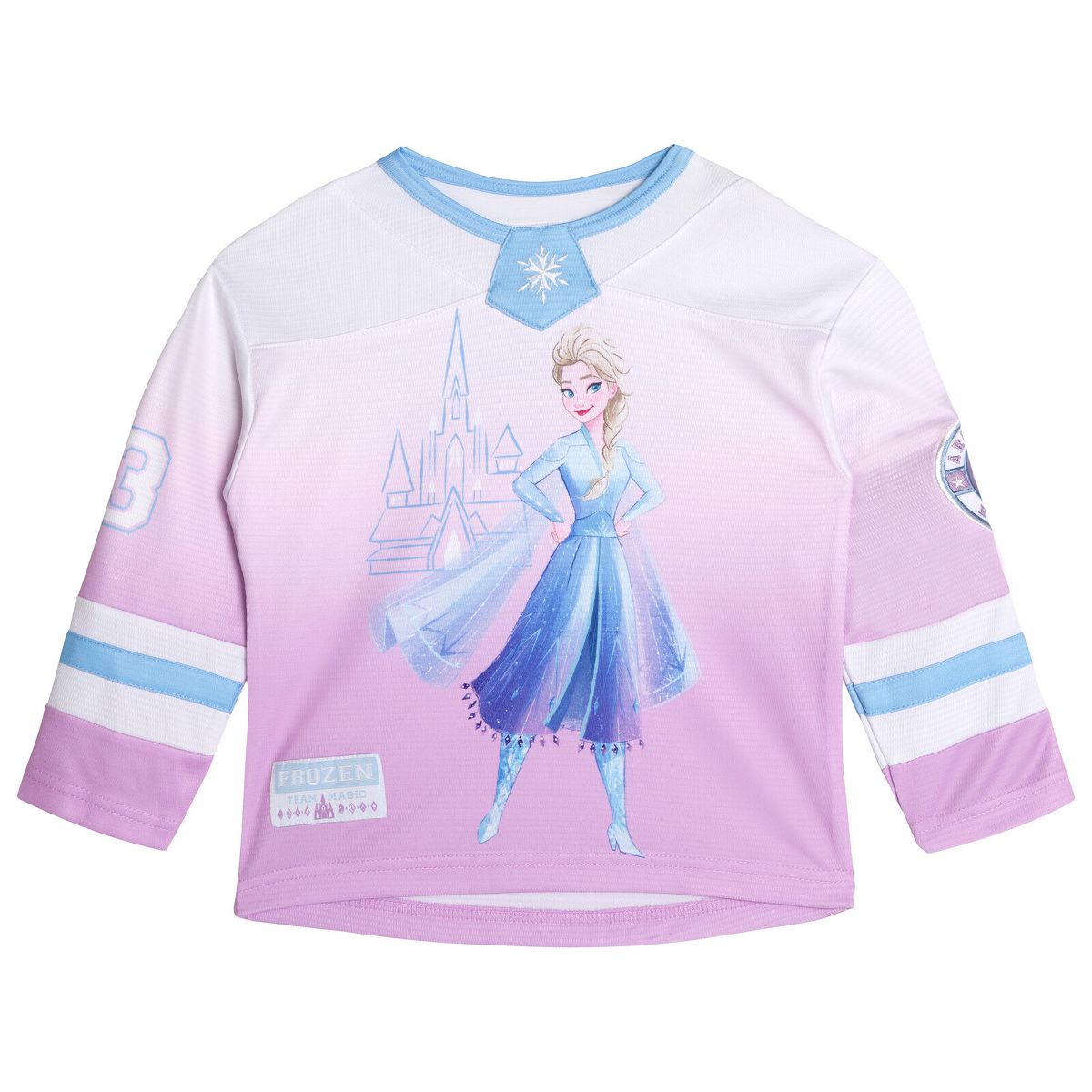 Disney Mesh Hockey Jersey Long Sleeve T-Shirt Toddler