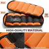 Adjustable Ankle Weights 1 Pair 2 4 6 8 10 Lbs Leg Weight Straps for Women Men - 3 of 4