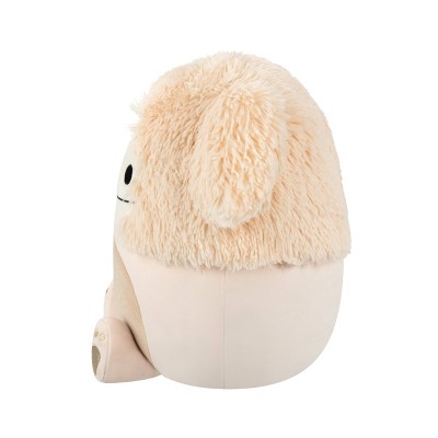 Детские мягкие игрушки Squishmallows 14" Cream Bigfoot with Tan Fuzzy Belly and Gold Sparkle Footprint Large Plush — фото 5