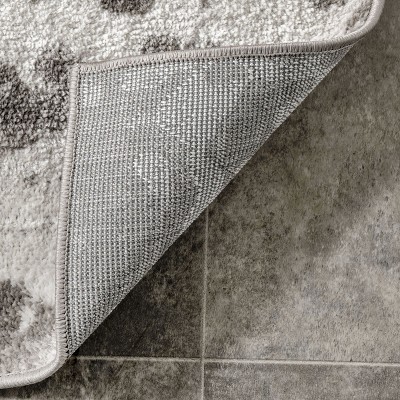 Meaghan Gray Abstract Washable Synthetic Area Rug, 5' x 8'