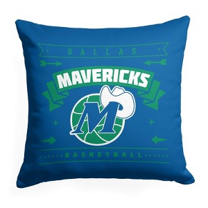 NBA Dallas Mavericks Hardwood Classics Printed Throw Pillow - 1 of 4