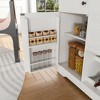 NicBex Modern Wooden Kitchen Sideboard Cabinet with Storage Drawers & Adjustable Shelves, Coffee Bar Buffet Cabinet for Dining Room - 2 of 4