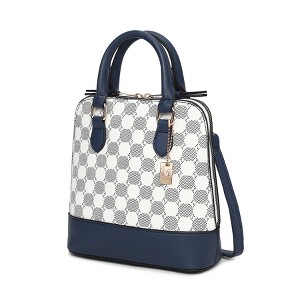 MKF Collection Marjorie Women’s Circular Print Satchel Bag by Mia K - 1 of 4