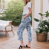 Amaryllis Women's Camouflage Print Drawstring Cropped Pants Relaxed Fit Casual Stylish - 3 of 4
