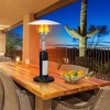 Costway 11,000 BTU Patio Heater Portable Tabletop Propane Standing LP Gas Heater Brown - 2 of 4