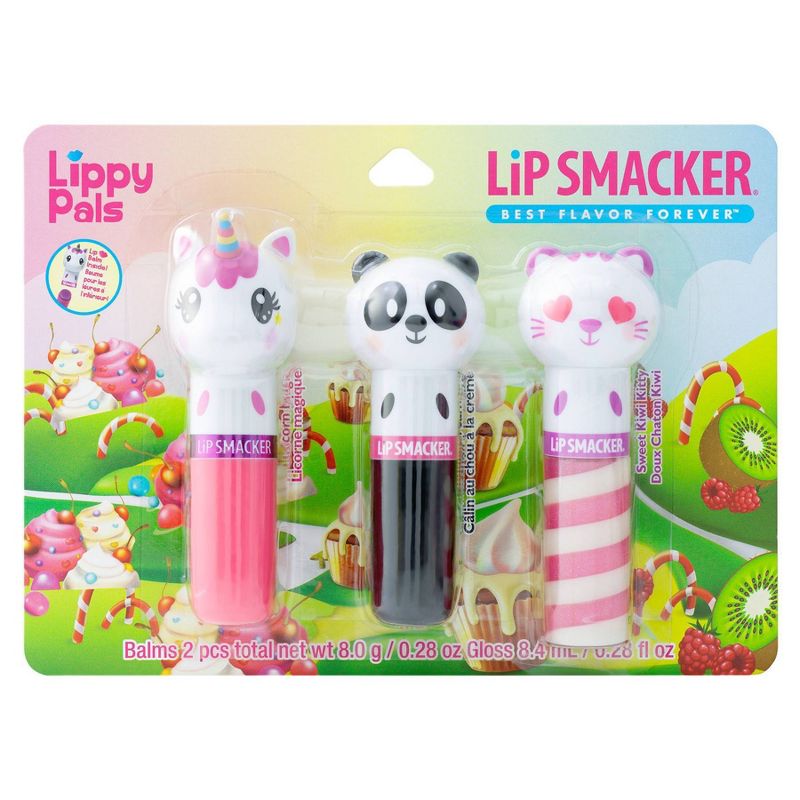 Lip Smacker Lippy Pal Lip Balm - Unicorn/Panda/Kitten - 0.54oz/3pk, 4 of 8