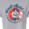Women's - Disney - Scroll Model Cropped Graphic T-Shirt - 2 of 4