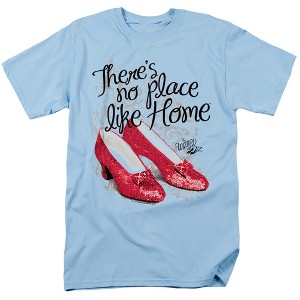 Wizard Of Oz Ruby Slippers Adult T-Shirt - 1 of 4