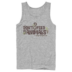 Men's Jungle Cruise Don't Feed The Animals Logo Tank Top - 1 of 4