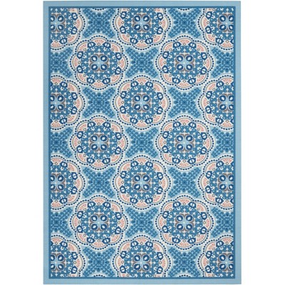 Waverly Sun N Shade Snd01 Seaglass Indoor/outdoor Area Rug 4'3