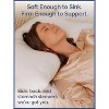 Down Alternative Bed Pillows – 100% Cotton Cover, Soft Hotel Quality Pillows for Side, Back & Stomach Sleepers - CGK Linens - 3 of 4