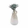 Modern Terracotta Vase - Handcrafted Decorative Amphora - Ceramic Accent for Home & Office Decor - Living Room, Bedroom, & Tabletop - 18" Ivory & Tan - 3 of 4