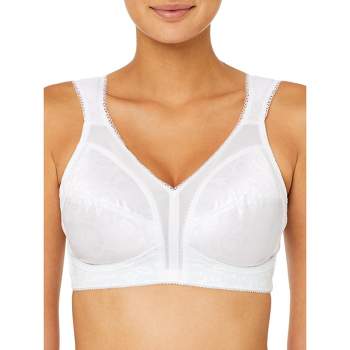 Playtex Women's 18 Hour Classic Support Wire-free Bra - 2027 46ddd White :  Target