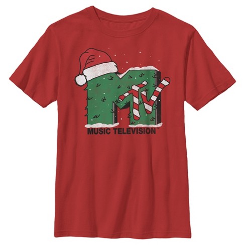 Boy's MTV Christmas Monster Logo T-Shirt - image 1 of 3