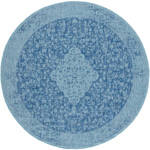 Courtyard CY8720 UV & Stain Resistant Non-Shedding Power Loomed Indoor/Outdoor Rugs - Safavieh - 1 of 4