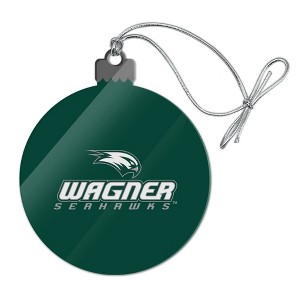 Wagner College Primary Logo Acrylic Christmas Tree Holiday Ornament - 1 of 4