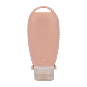 Unique Bargains Portable Hair Brush W/ Strap Silicone Pump Bottle 1 Pc - 1 of 4