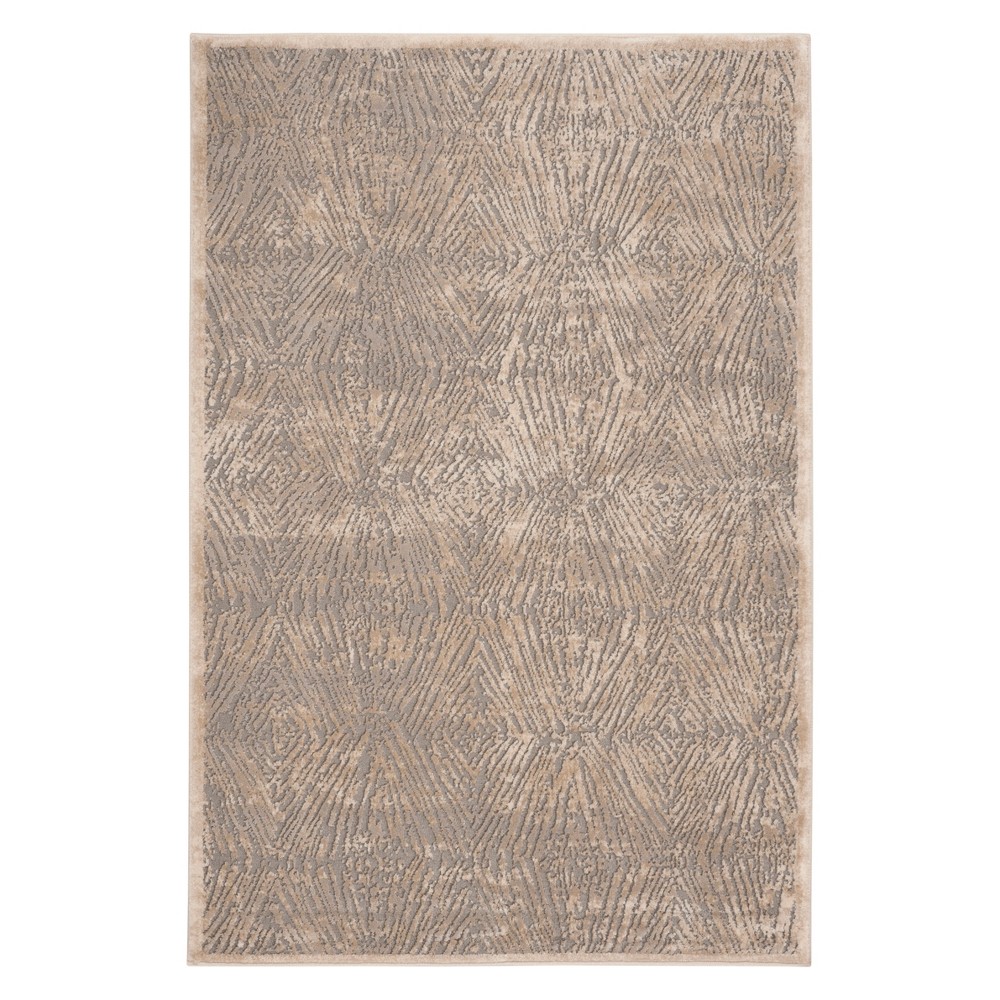 3'x5' Beatriz Geometric Area Rug Ivory/Gray - Safavieh