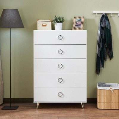 Acme Furniture Elms Dresser White Finish