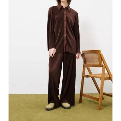 Women's High Waist Woven Pant - FRNCH