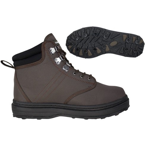 Exxel Outdoors Compass 360 Stillwater II Cleated Wading Shoes - Dark Brown - image 1 of 4