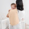 Muslin Burp Cloths Large 100% Cotton by Comfy Cubs - 2 of 4