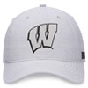 NCAA Wisconsin Badgers Unstructured Chambray Cotton Hat - 2 of 4