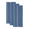 Design Imports  French Stripe Dishtowel Set 3 Piece, 20X30", Chambray Blue - 3 of 4