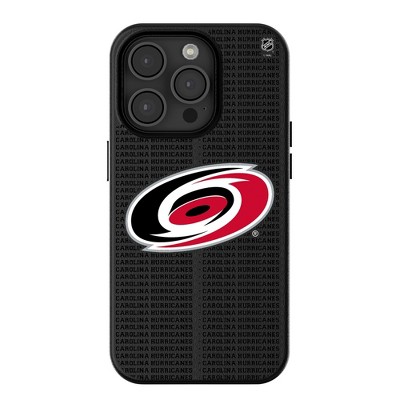 Keyscaper NHL Eastern Conference Teams Text Backdrop MagSafe Compatible Cell Phone Case for Apple iPhone