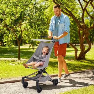 Leichter Baby Reisewagen - Kompaktes Und Flugzeug-Freundliches Design, Einhandklappbar, 8,4 Pfund Kohlefaserrahmen - 1 of 4