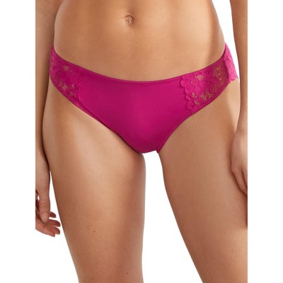 Bare Women's The Essential Lace Thong - A20283 3xl Passion Purple : Target