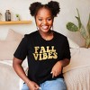 Simply Sage Market Women's Fall Vibes Retro Puff Print Short Sleeve Graphic Tee - 2 of 4